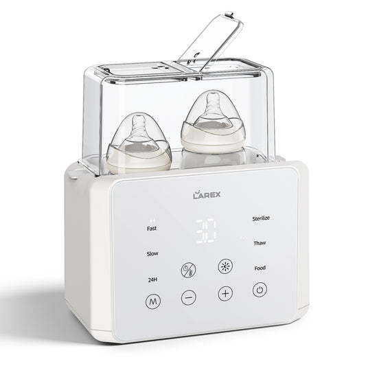 Elevate Feeding Experience with LAREX 11-in-1 Multi-Function Bottle Warmer