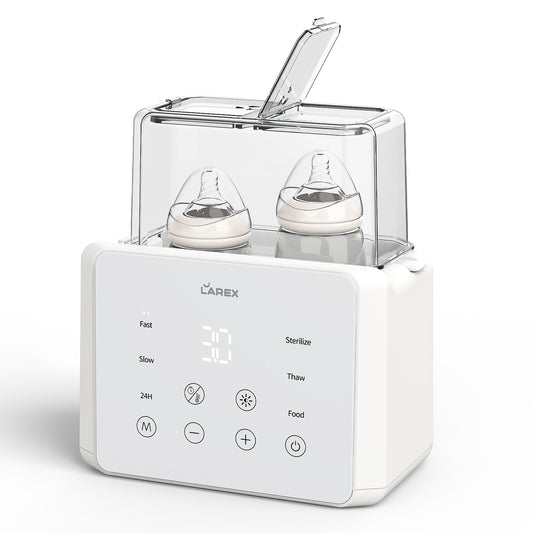 Empowering Busy Parents: The LAREX Double Bottle Warmer