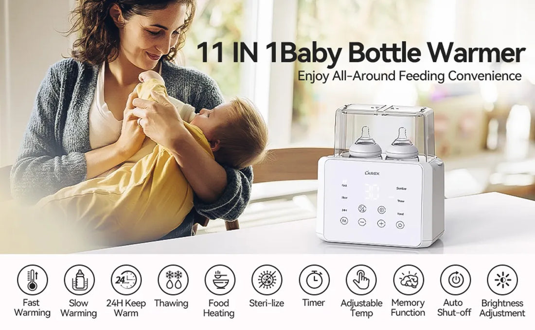 LAREX 11-in-1 Double Bottle Warmer