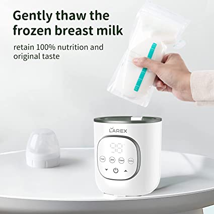 Bottle warmers store for breast milk